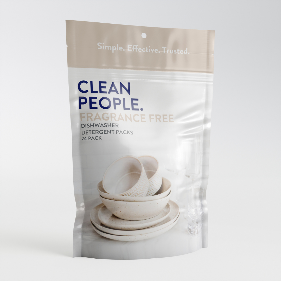 Dishwasher Detergent Packs Fragrance Free 24ct