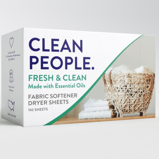 Leaves your clothes feeling soft with reduced static cling.
All Natural. No Animal Fats! No Synthetic Fibers (plastic). No Synthetic Fragrances. Vegan + Cruelty-Free.
(Most Dryer Sheets like Bounce use animal fats, synthetic fragrances, & synthetic fibers that end up in the landfill).