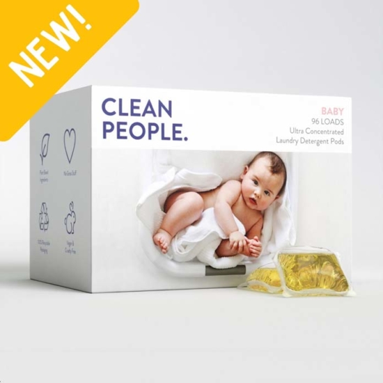 Introducing BABY Laundry Detergent Pods - the perfect solution for keeping your little one’s clothing and bedding clean and fresh!
These specially formulated and pre-measured pods are designed to effectively tackle common baby stains and odors while being extra gentle for newborns, babies, and toddlers.
Made with simple, effective ingredients, this ultra-concentrated formula removes stains, brightens fabrics, and eliminates odors without any harsh chemicals. Our Baby Laundry Detergent Pods are Fragrance Free and gentle on your baby